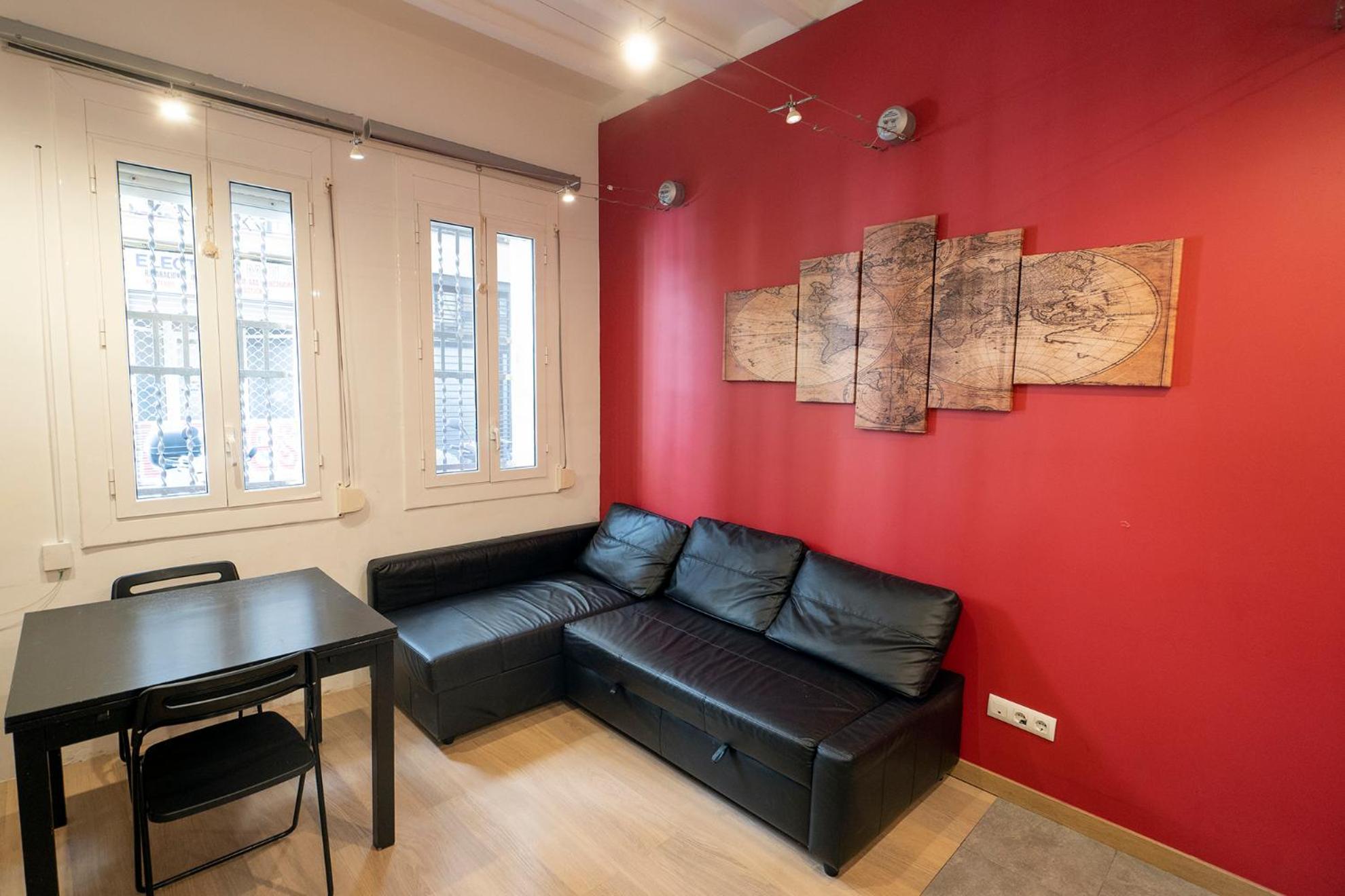 Nice Apartment In Sants Barcelona Bagian luar foto